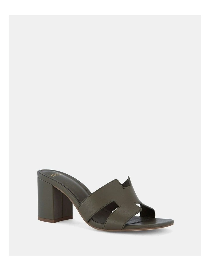 Francine High Heels in Khaki
