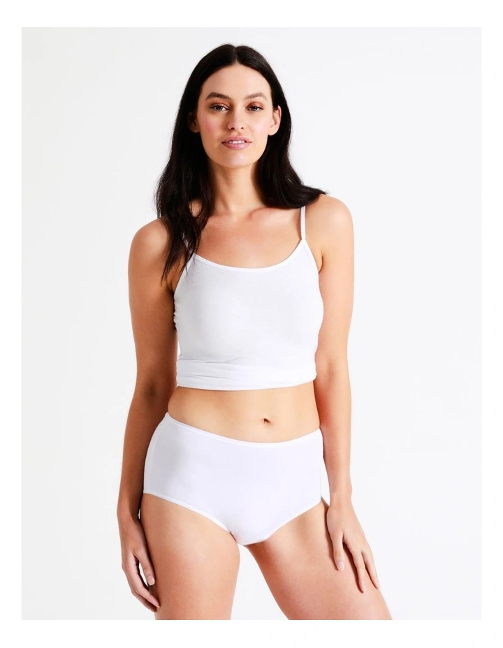 Modal Full Brief in White