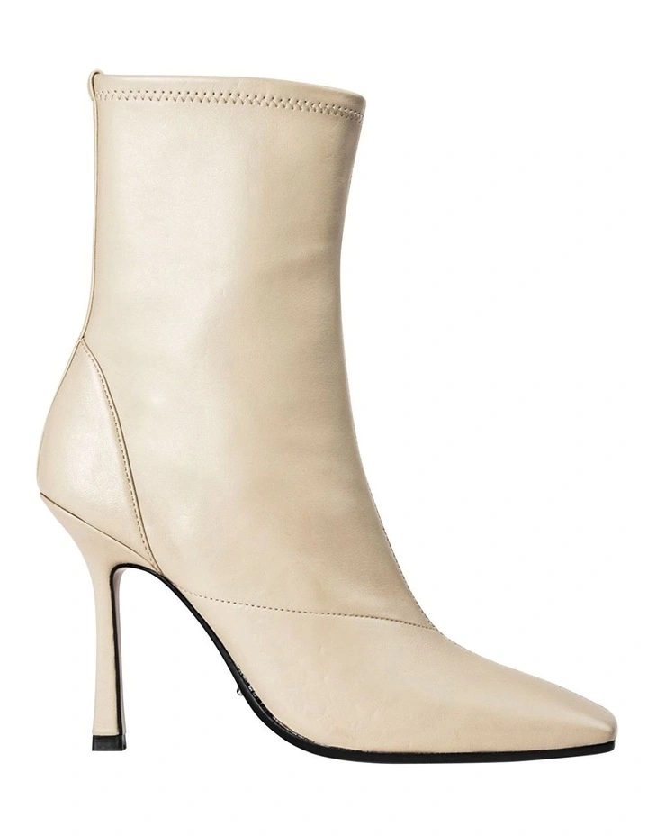 Halsey Vanilla Nappa Ankle Boots
