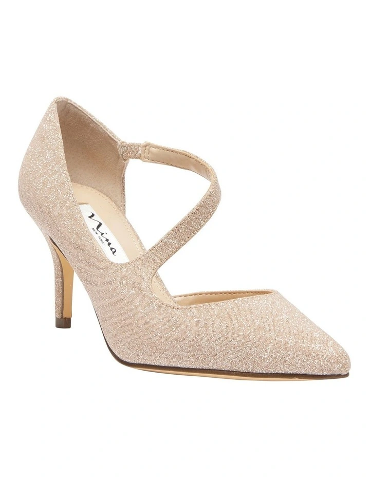 Thelma Heeled Shoes in Nude