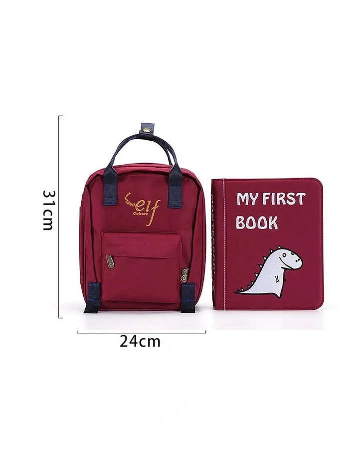 My First Book 1 Initiation Book Early Education Learning Gift in Red