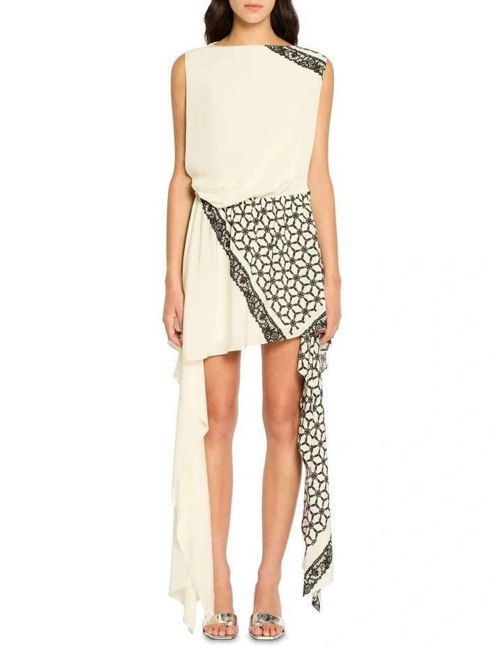 Table Manners Mini Dress in Print