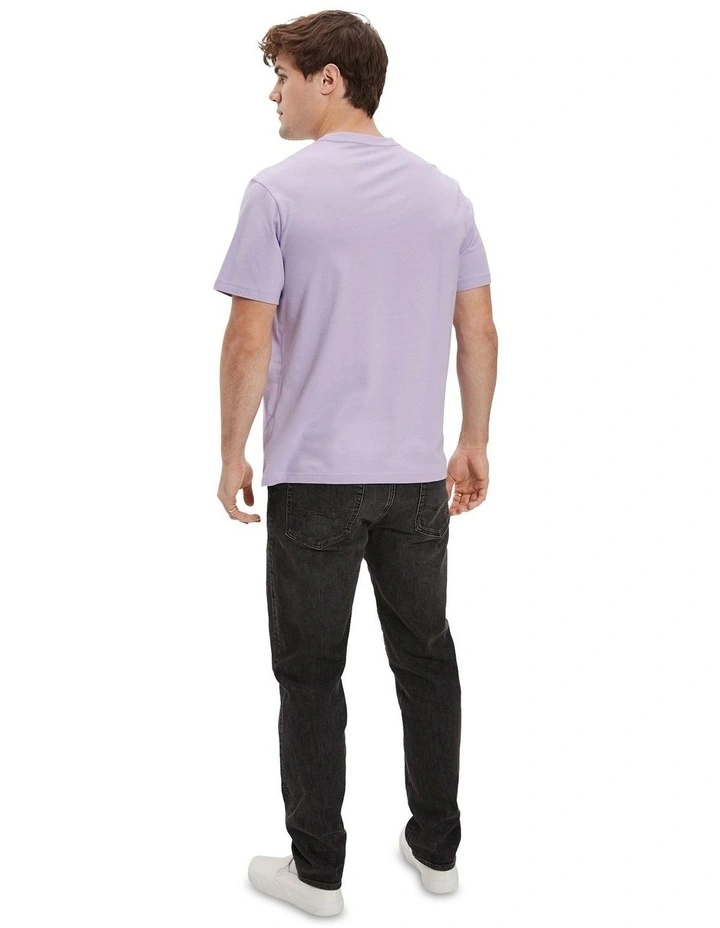Logo Graphic T-Shirt in Purple