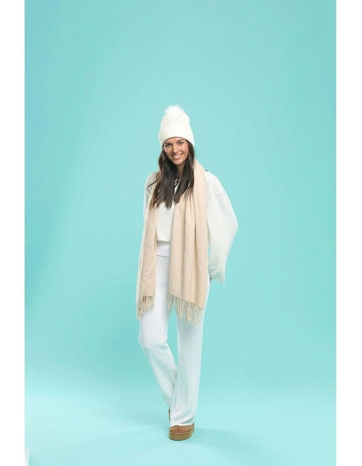 Shelbie Beanie in Cream