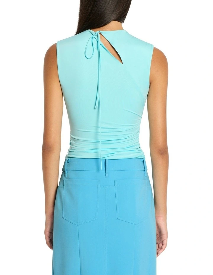 Aruba Top in Cool Blue
