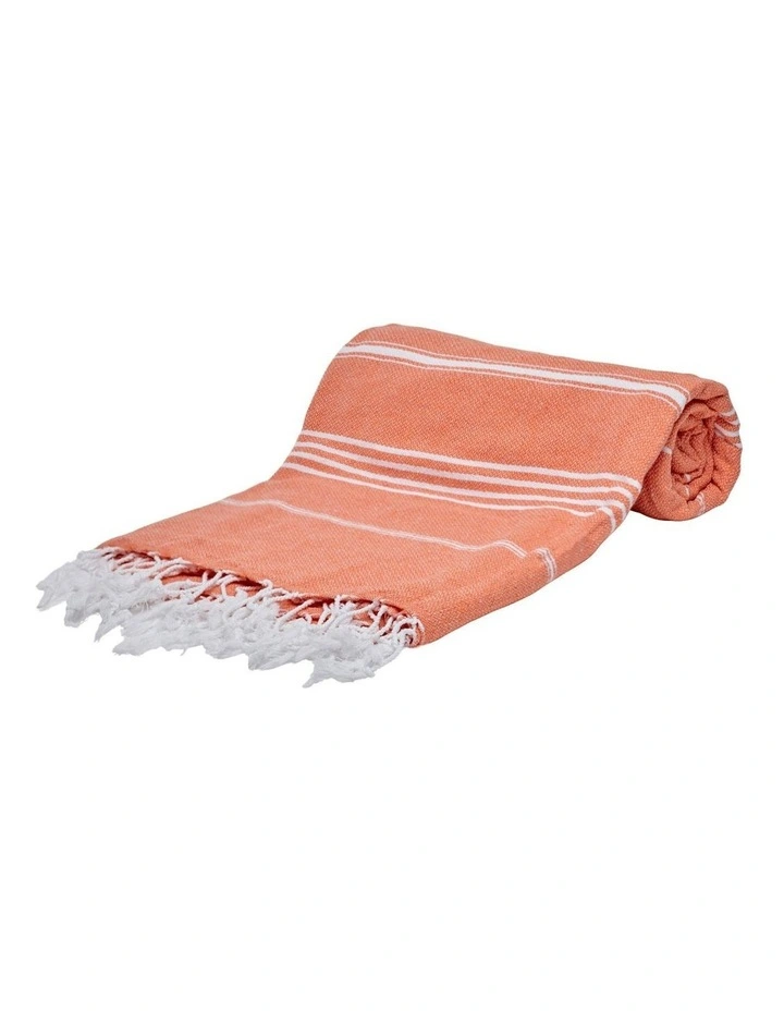 Thin Turkish Towel in Citrus