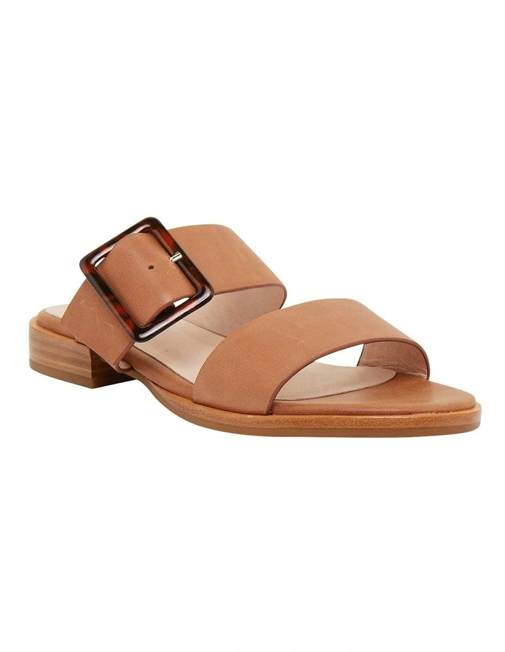 Tanya Sandals in Tan Leather