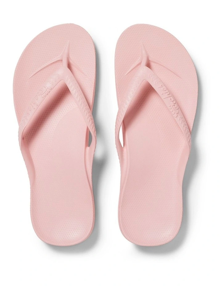 Arch Support Thongs in Pink