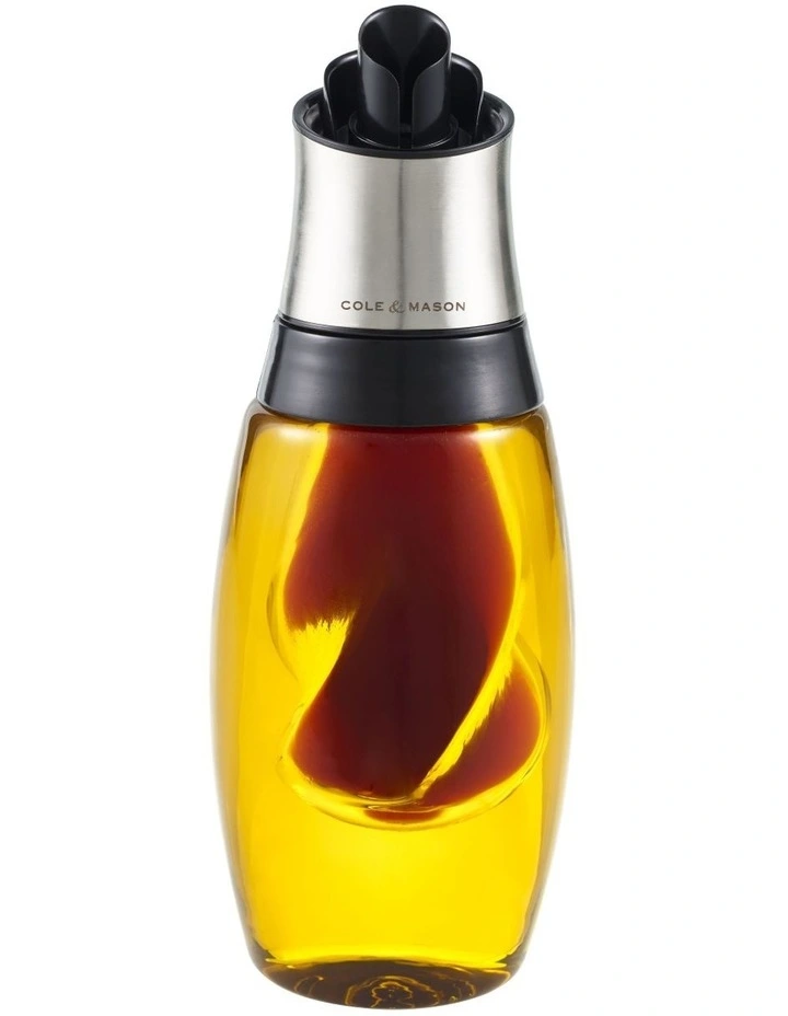 Oil and Vinegar Duo Pourer in Black