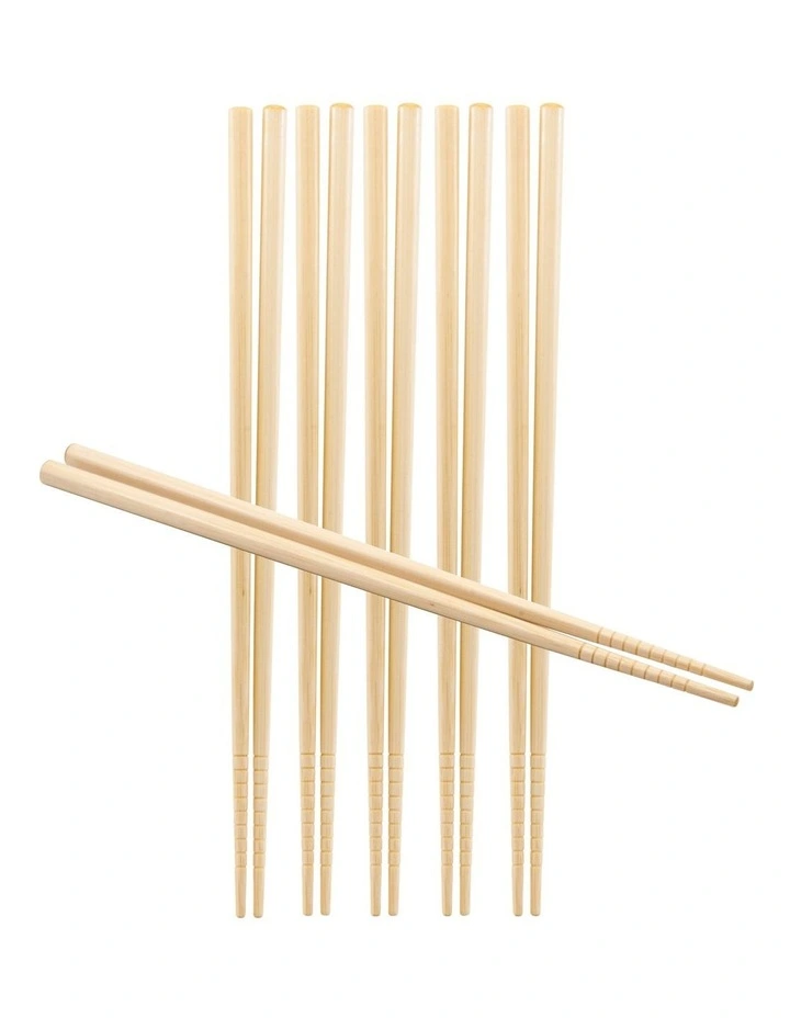 Ikana Chopstick Natural 6 Pair Pack