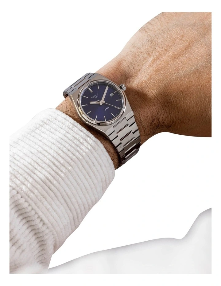PRX 35mm T1372101104100 Watch In Blue