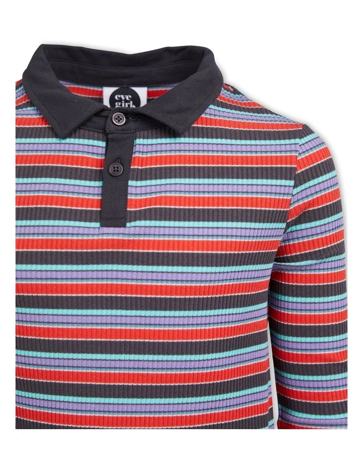 All Sorts Rugby Dress (8-16 Years) in Stripe