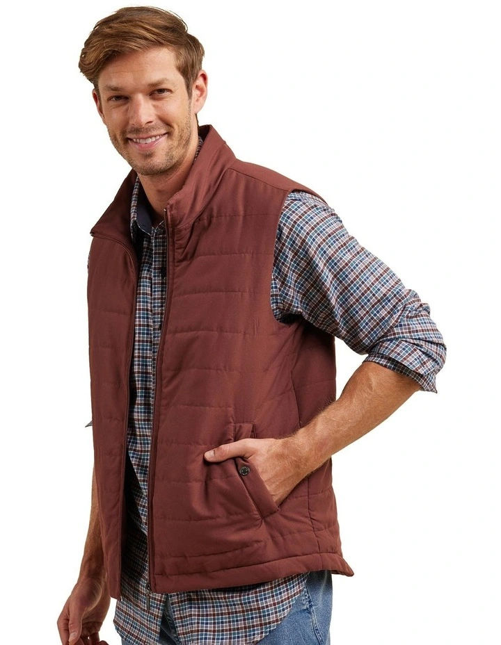 Chicago Vest in Brown