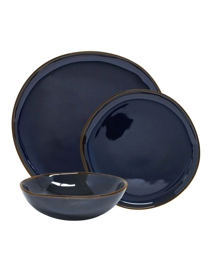 Series Dinner Set 12 Piece in Navy