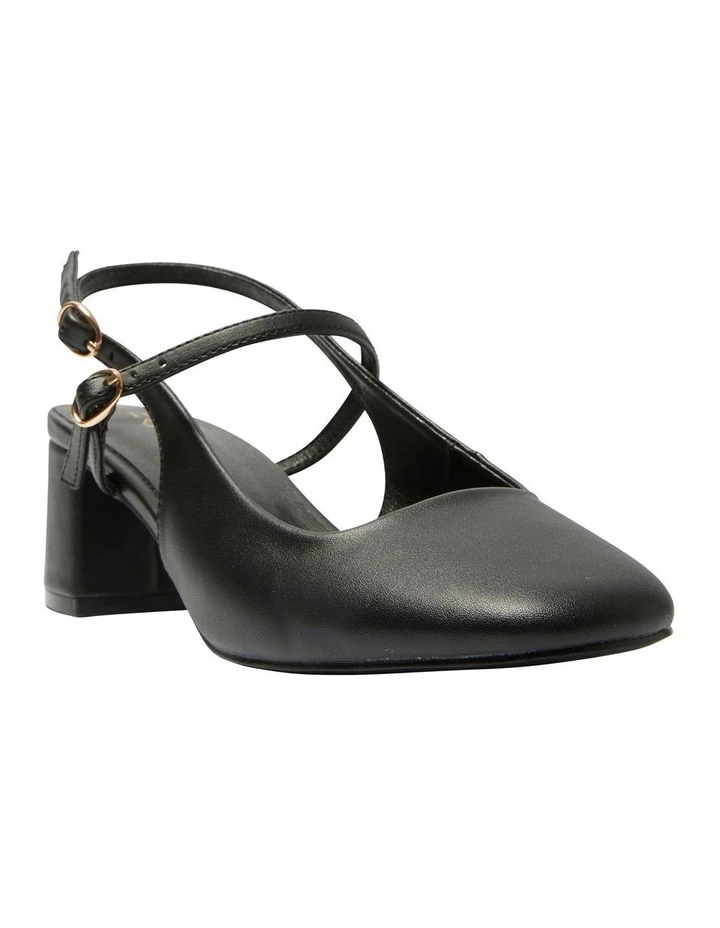 Natasha Heeled Shoes in Black