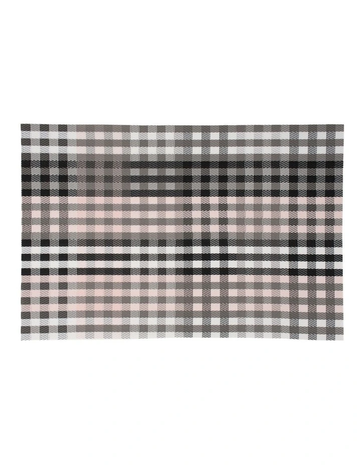 Table Accents Placemat 45x30cm in Pink Check