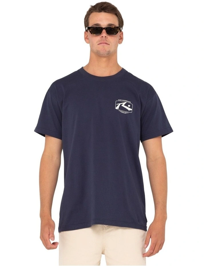 Advocate Short Sleeve Tee in Blue