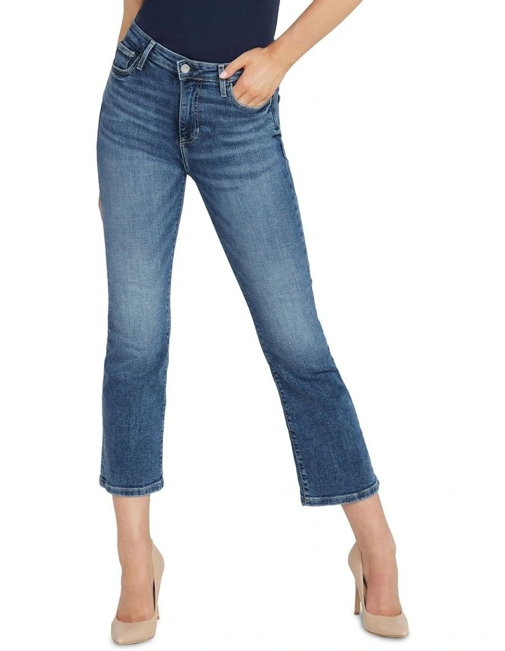 Sexy Kick Flare Jeans in Biosphere