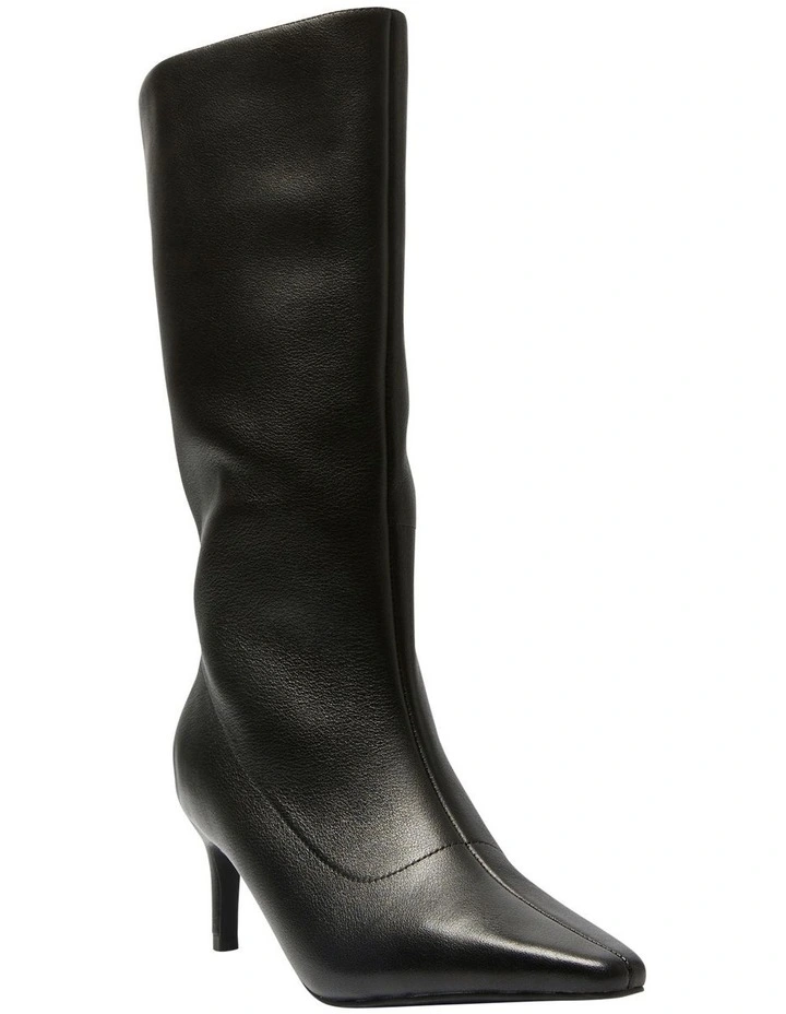Ultimate Knee Boots in Black Leather