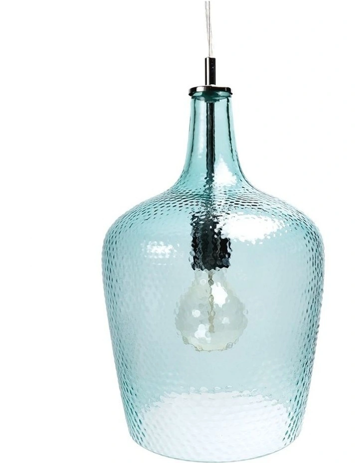 Marsha Glass Pendant Light Blue