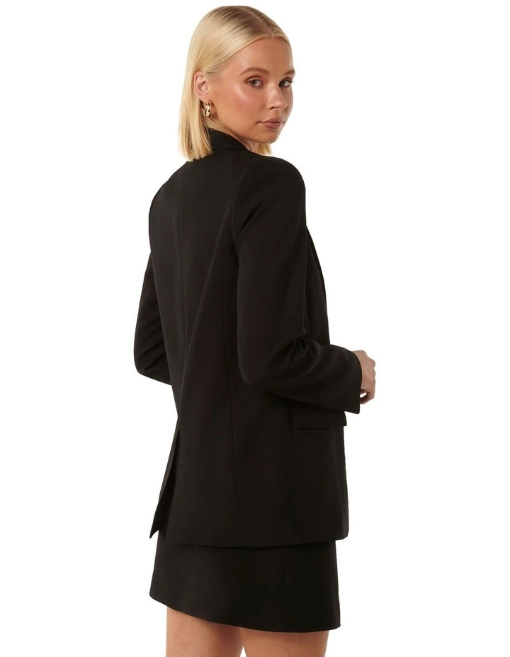Mason Boyfriend Blazer in Black
