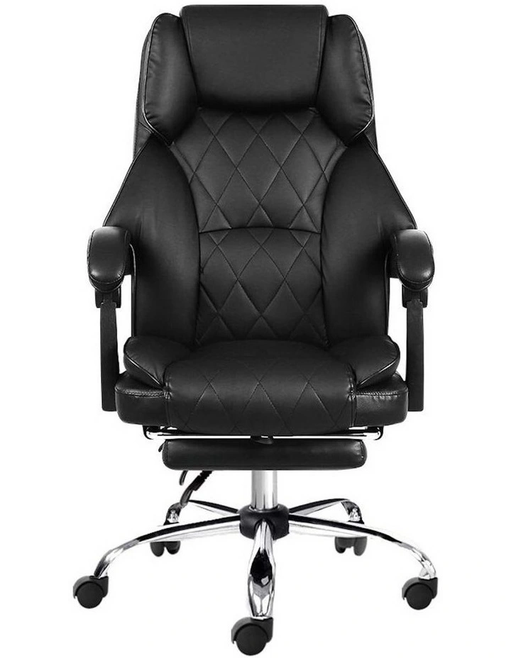 Leather Office Chair in Black