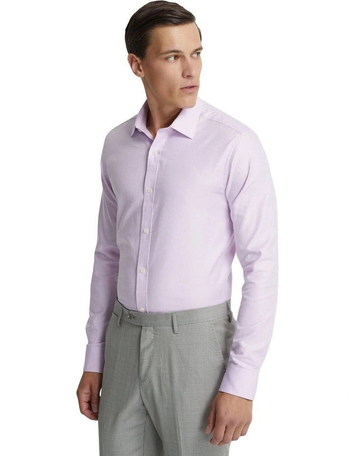 Beckton Twill Shirt in Lilac