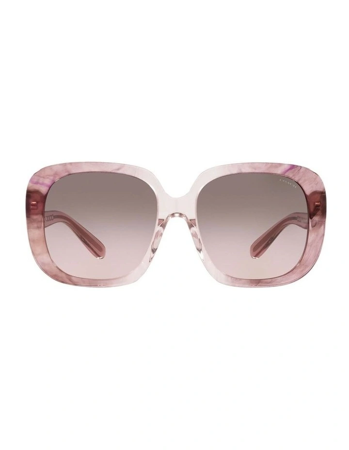 HC8323U C6185 Pink Sunglasses