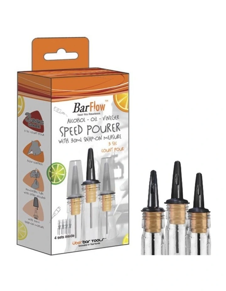 Barflow Pack (Set Of 4) With Snap-On Protector