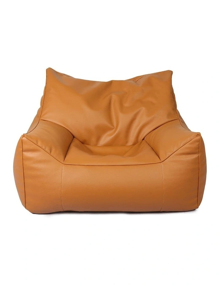 Indoor Bean Bag Chair Cover in Brown