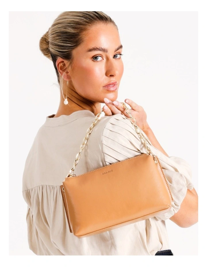 Pixie Crossbody in Camel