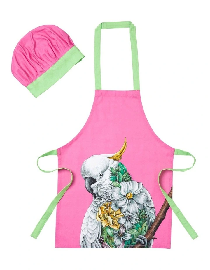 Marini Ferlazzo Apron And Hat Set in Mixed Colours