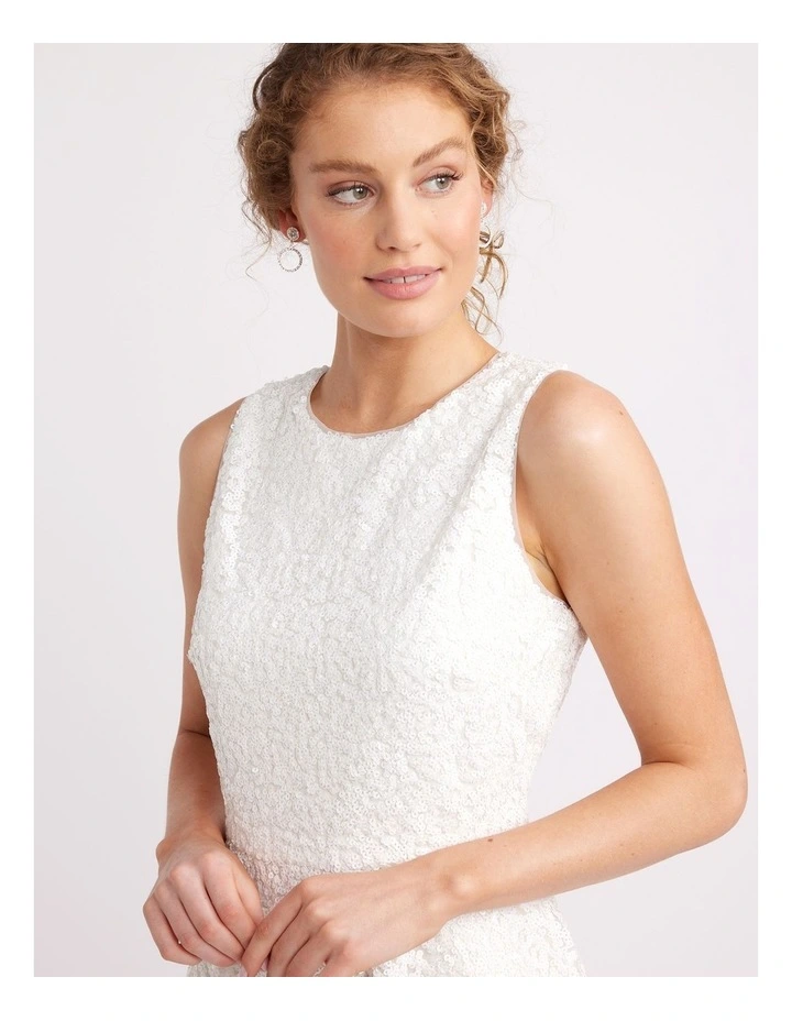 Marrakesh Mini Dress in Ivory