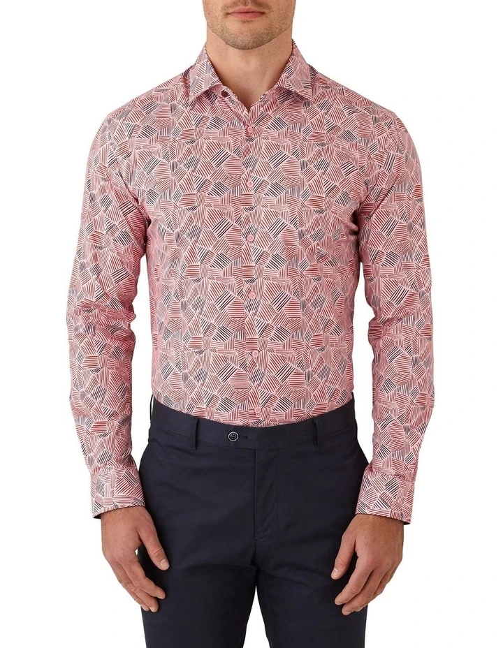 Motion Slim Fit Shirt in Pink