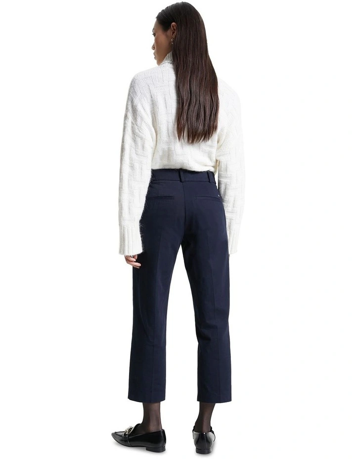 Essential Slim Fit Straight Leg Chino in Blue