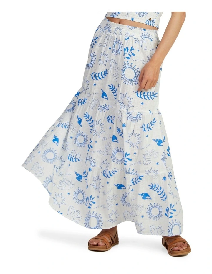 Costa Del Sud Skirt in Bright White
