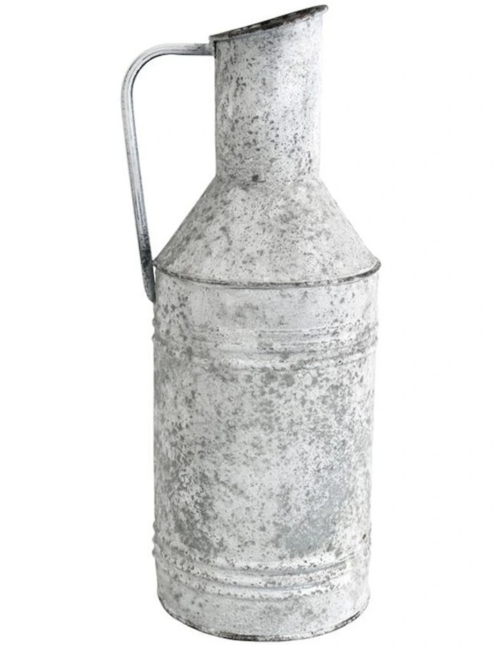 Rustic Jug in Distressed White