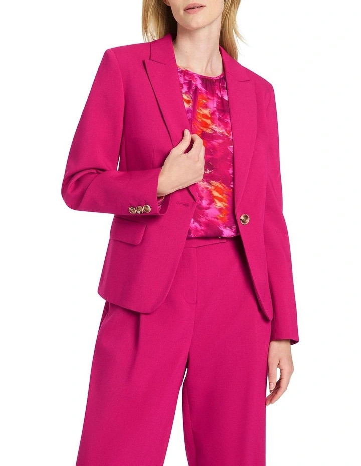 Rosalee Blazer in Pink
