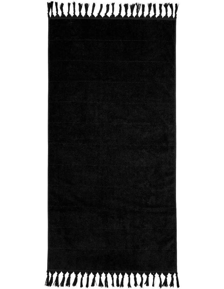 Paros Bath Towel Range in Black