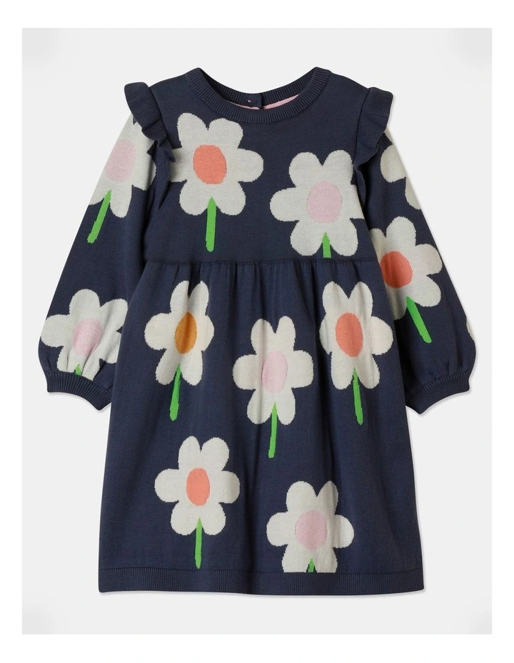 Sunny Dress in Navy