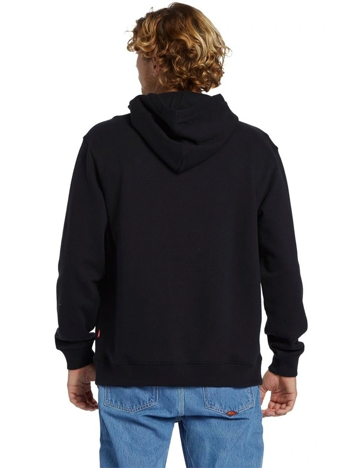 Saturn Pullover Hoodie in Black