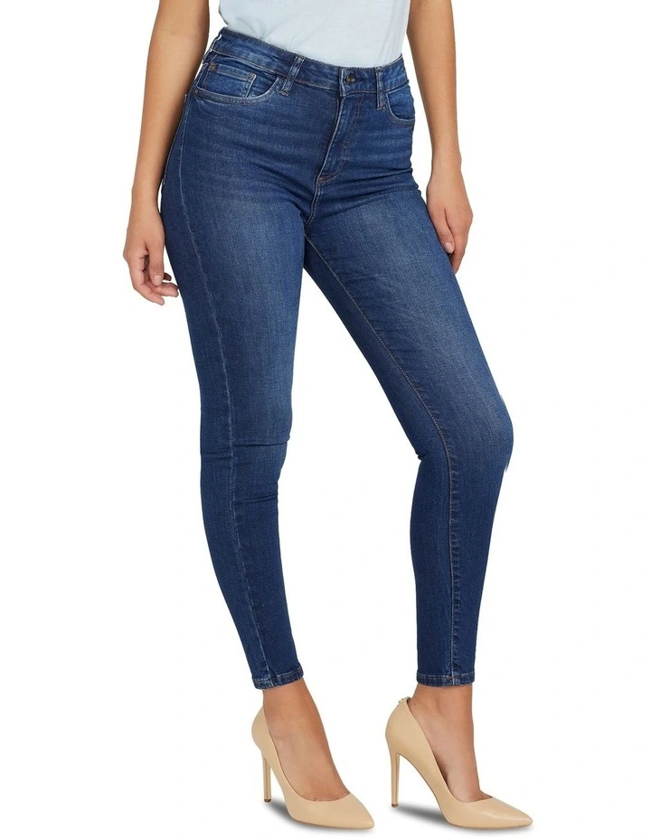 Simmone High Rise Skinny Jeans in Kimberley Dark