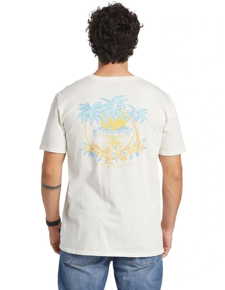 Island Cap T-shirt in Gardenia