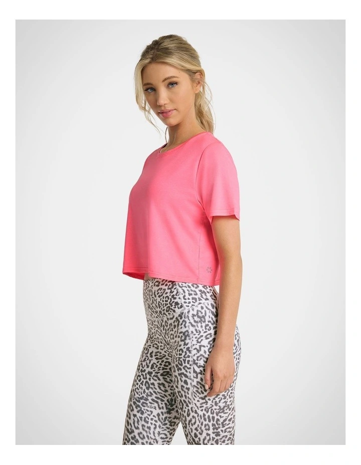 Train For It Active Tee in Party Pink