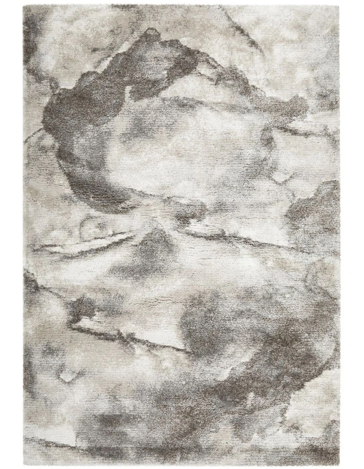 Himali Pedro Storm Rug in Silver