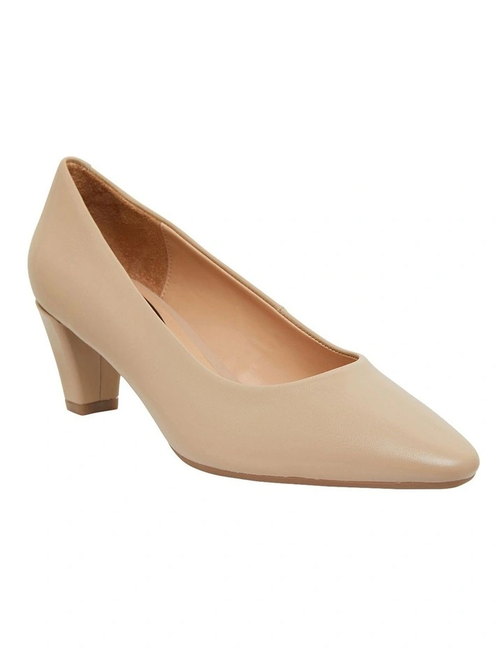 Aiken Nude Glove Heeled Shoes