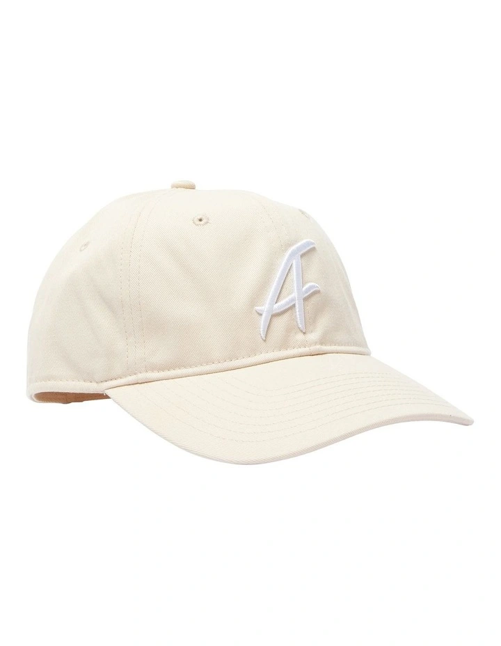 Solar Cap in Beige/White