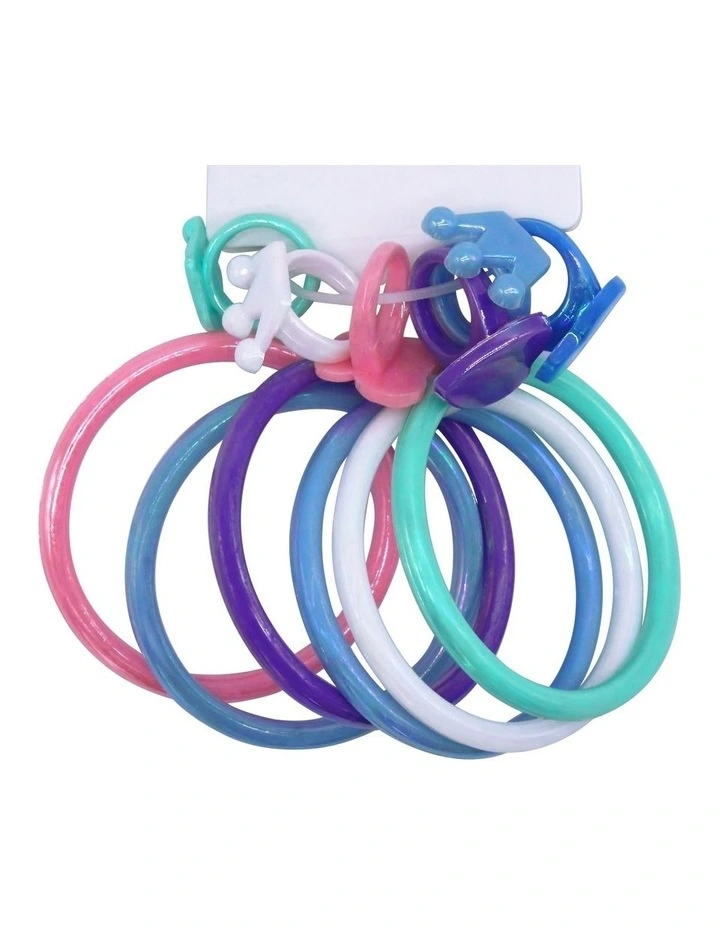 Mermaid Bangle and Ring Pack in Multi
