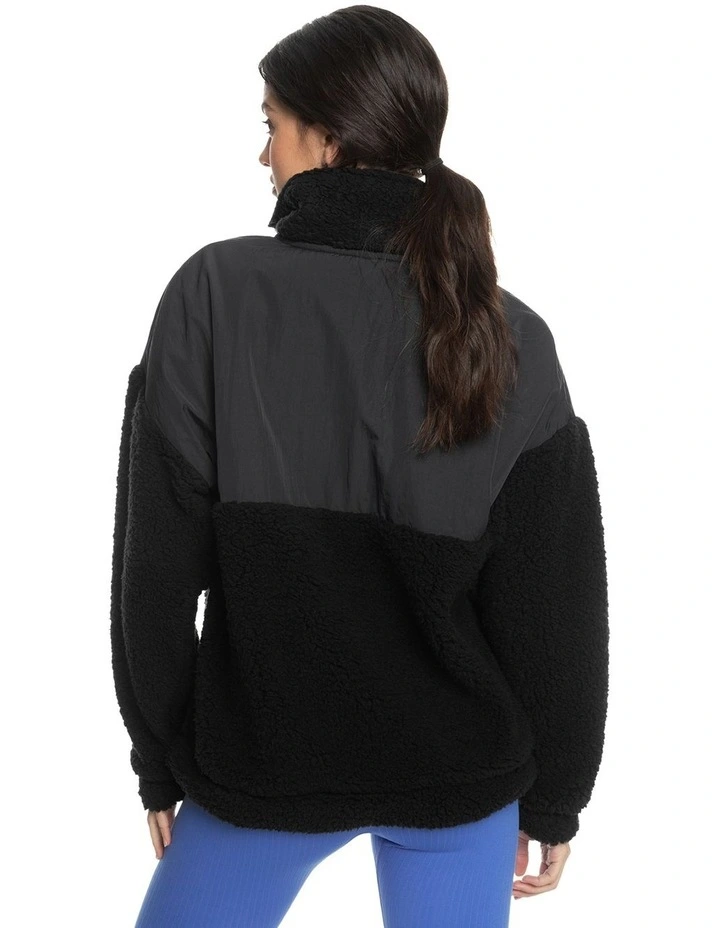 Waves Of Warmth Half-Zip Fleece in Anthracite