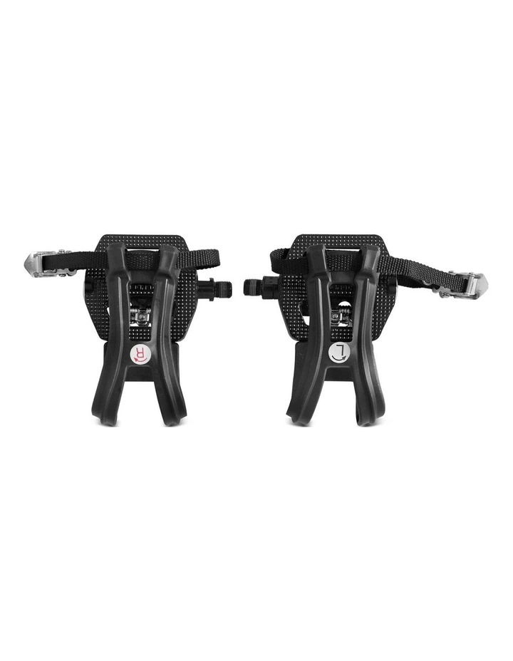 2-in-1 Spin Bike Pedals (SPD Compatible) in Black